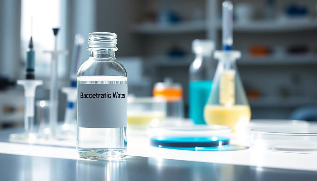 Discover the benefits of hospira bacteriostatic water in a sterile lab environment.