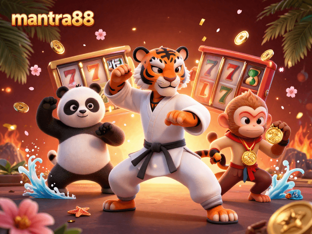 Play thrilling slots with mantra88 as a kung fu tiger master shares winning strategies.