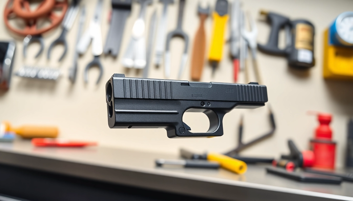 Examine the glock 19 gen 3 oem slide with its intricate details and standard MOS cut.