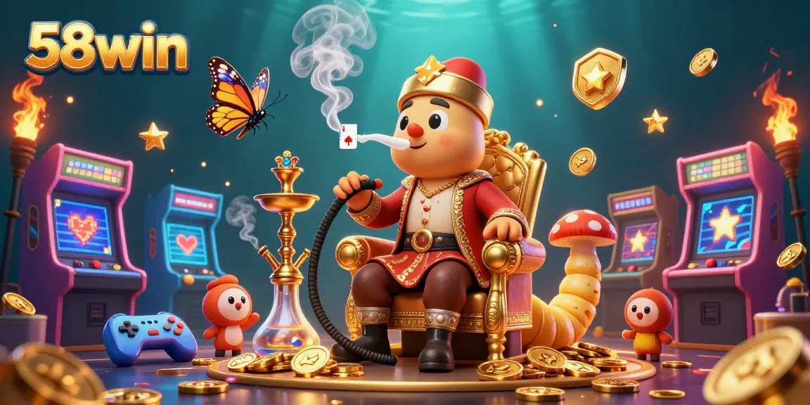 Experience thrilling gameplay at 58win, featuring vibrant characters and rich casino elements.