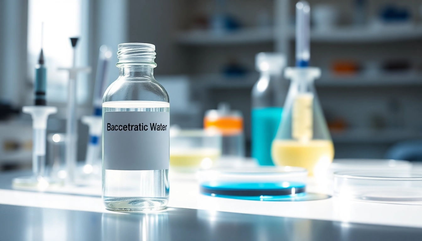 Discover the benefits of hospira bacteriostatic water in a sterile lab environment.