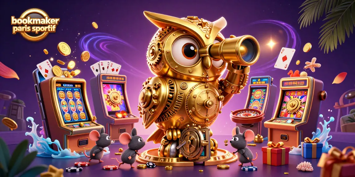 Découvrez les stratégies gagnantes du bookmaker paris sportif sur une scène de casino animée.