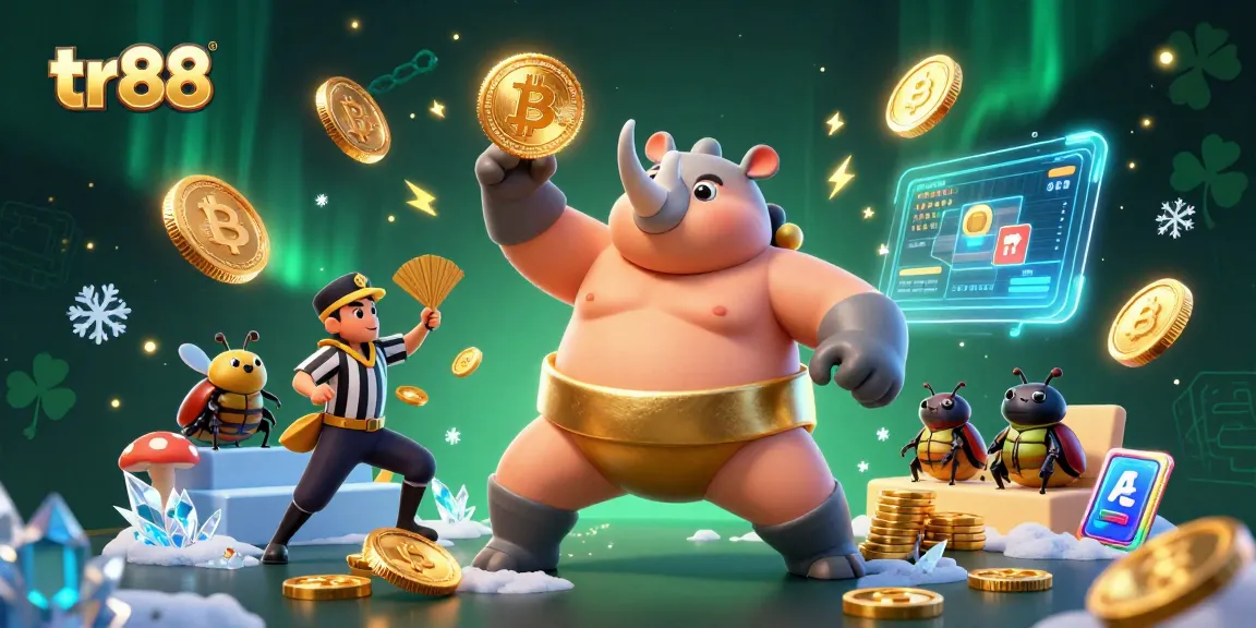 Experience thrilling gameplay at tr88 as the sumo champion beetle stomps to riches.