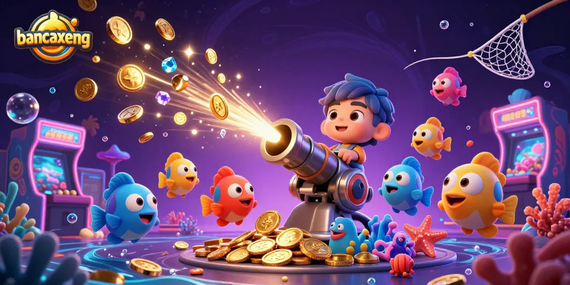 Experience the excitement of bancaxeng with colorful fish and dynamic underwater elements exploding with rewards.