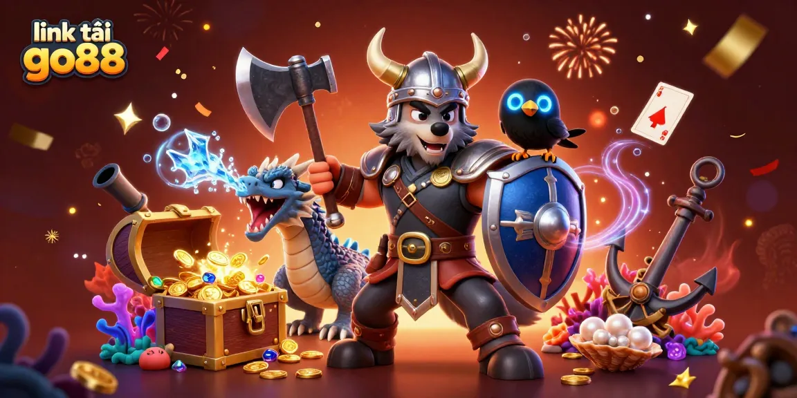 Engage with exciting gameplay through link tải go88 featuring warriors, dragons, and treasures.