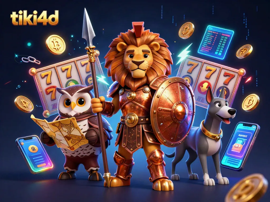 Menangkan jackpot besar di tiki4d dengan perayaan simbol slot keberuntungan.