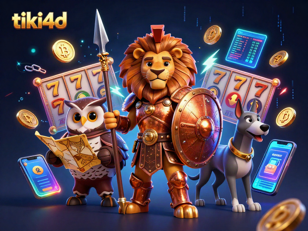 Menangkan jackpot besar di tiki4d dengan perayaan simbol slot keberuntungan.