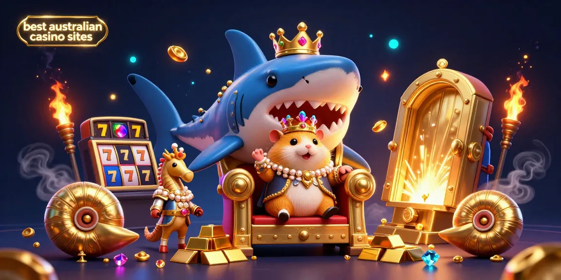 Play thrilling games at the best australian casino sites filled with riches like gold bars and sparkling gems.