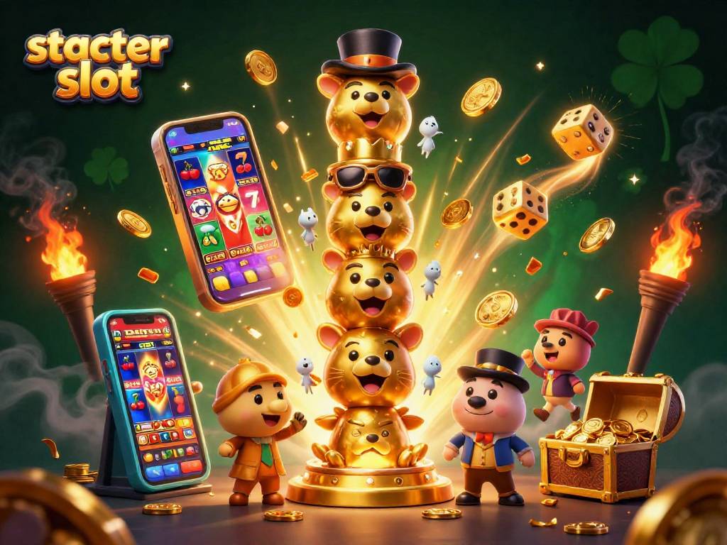 Spin to win in scatter slot adventures with vibrant arcade elements and lively 3D totem decorations.