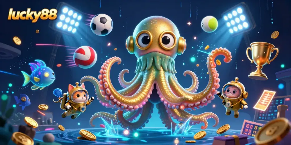 Engage with lucky88's vibrant online gaming world featuring thrilling sports and adventurous themes.