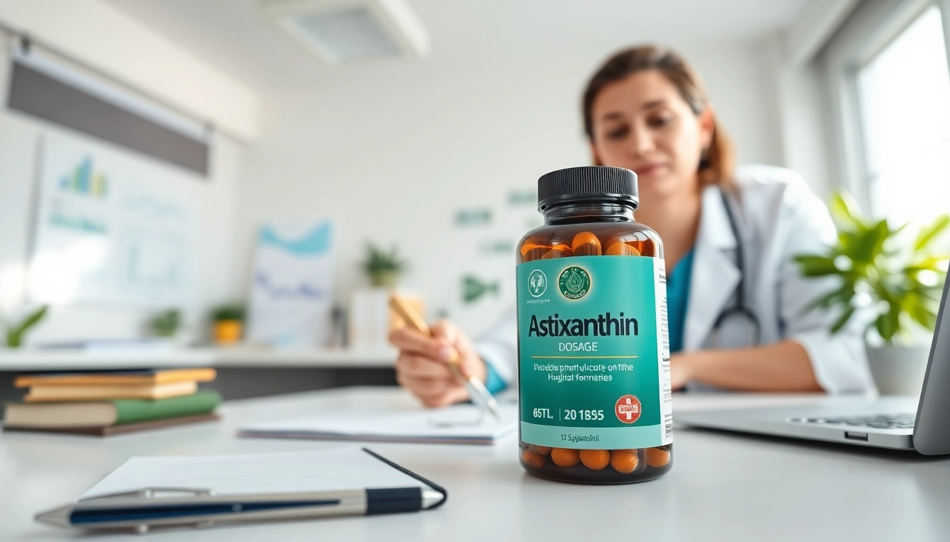 Evaluate the optimal astaxanthin dosage for adults with expert analysis in a professional setting.
