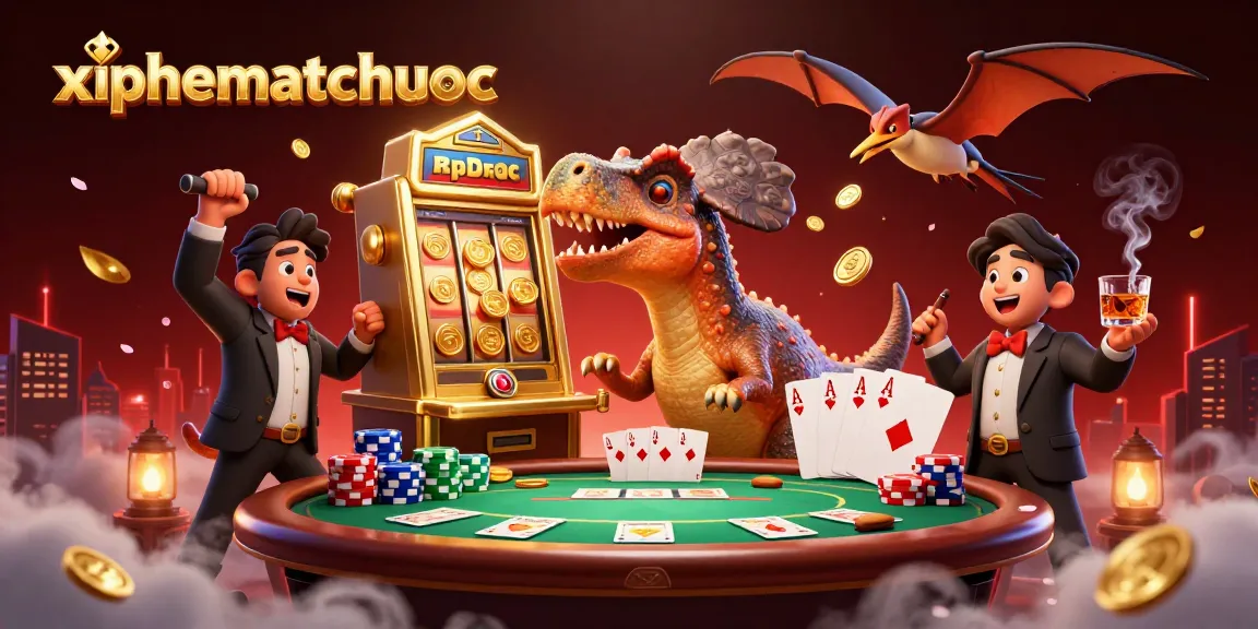 Experience xiphematchuoc action with dynamic pachycephalosaurus and casino elements.