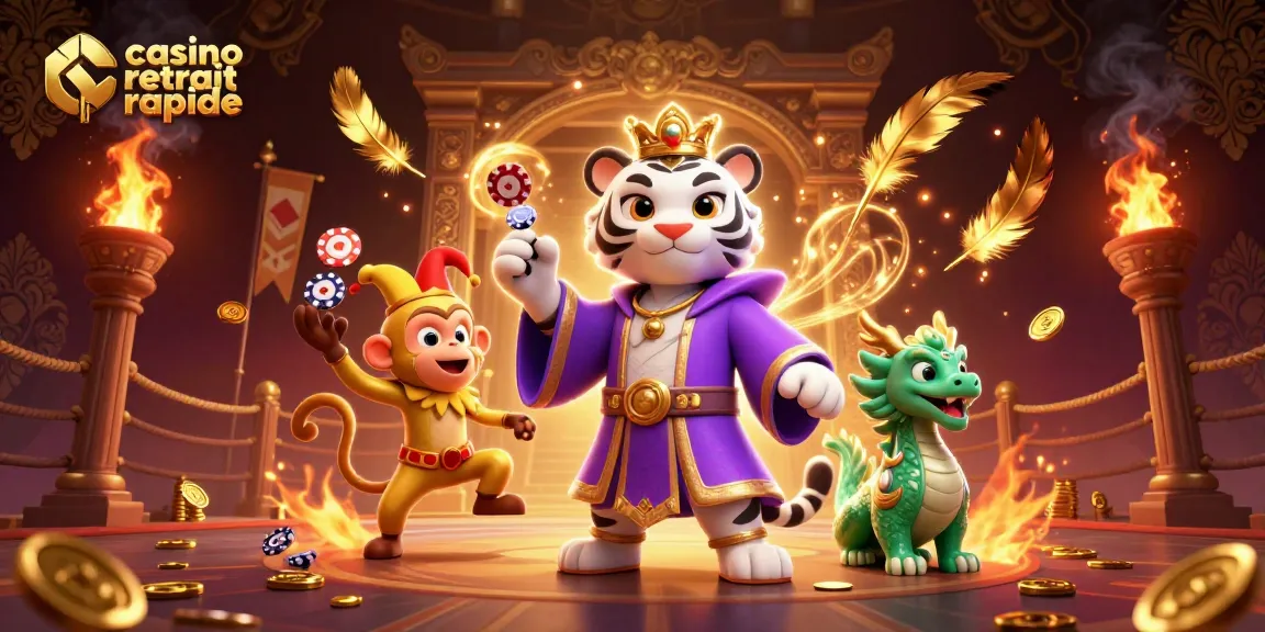 Jouez et gagnez rapidement avec casino retrait rapide dans un monde féerique de jeux.