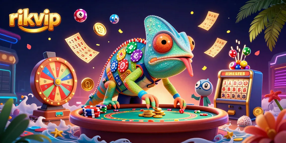 Experience thrilling wins at rikvip with a vibrant casino scene featuring dynamic gaming elements.