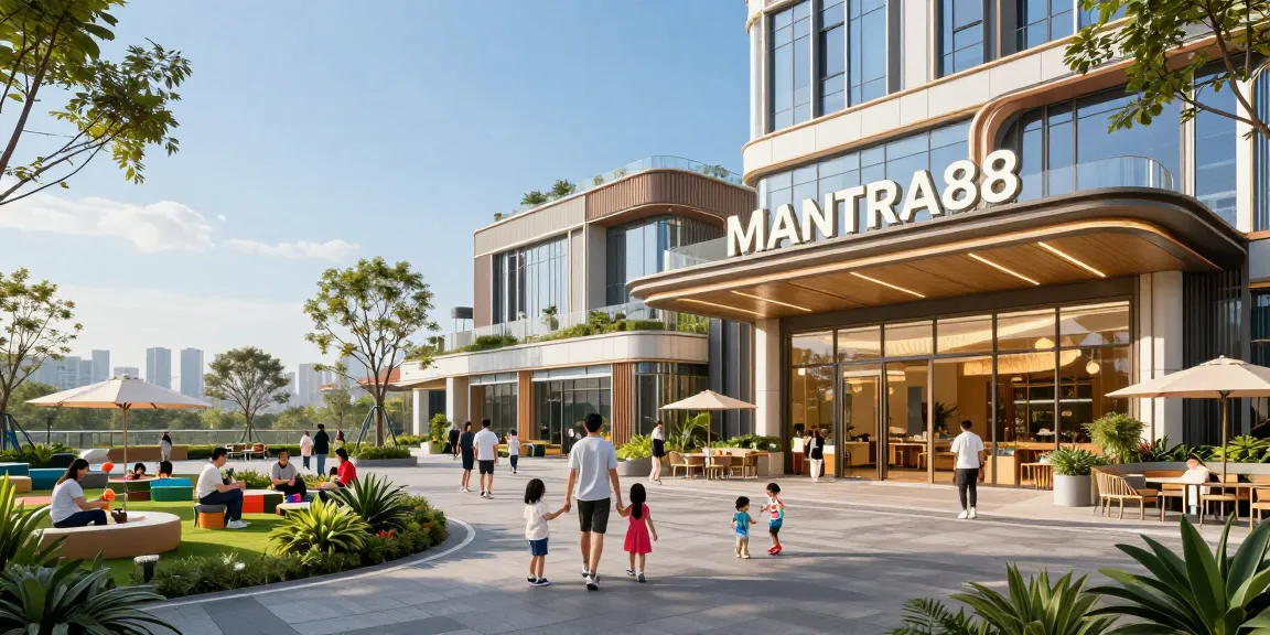Experience vibrant leisure and modern design at www.mgoldproperties.com with families and friends in lively outdoor spaces.