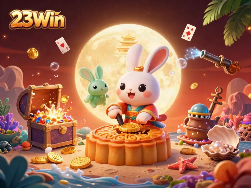 Spin your luck with 23Win's vibrant gaming adventure featuring exciting casino elements!