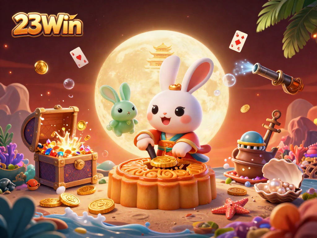 Spin your luck with 23Win's vibrant gaming adventure featuring exciting casino elements!