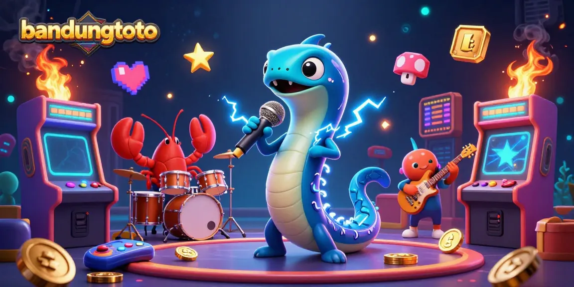Join the exciting world of bandungtoto featuring lively characters in an underwater casino.