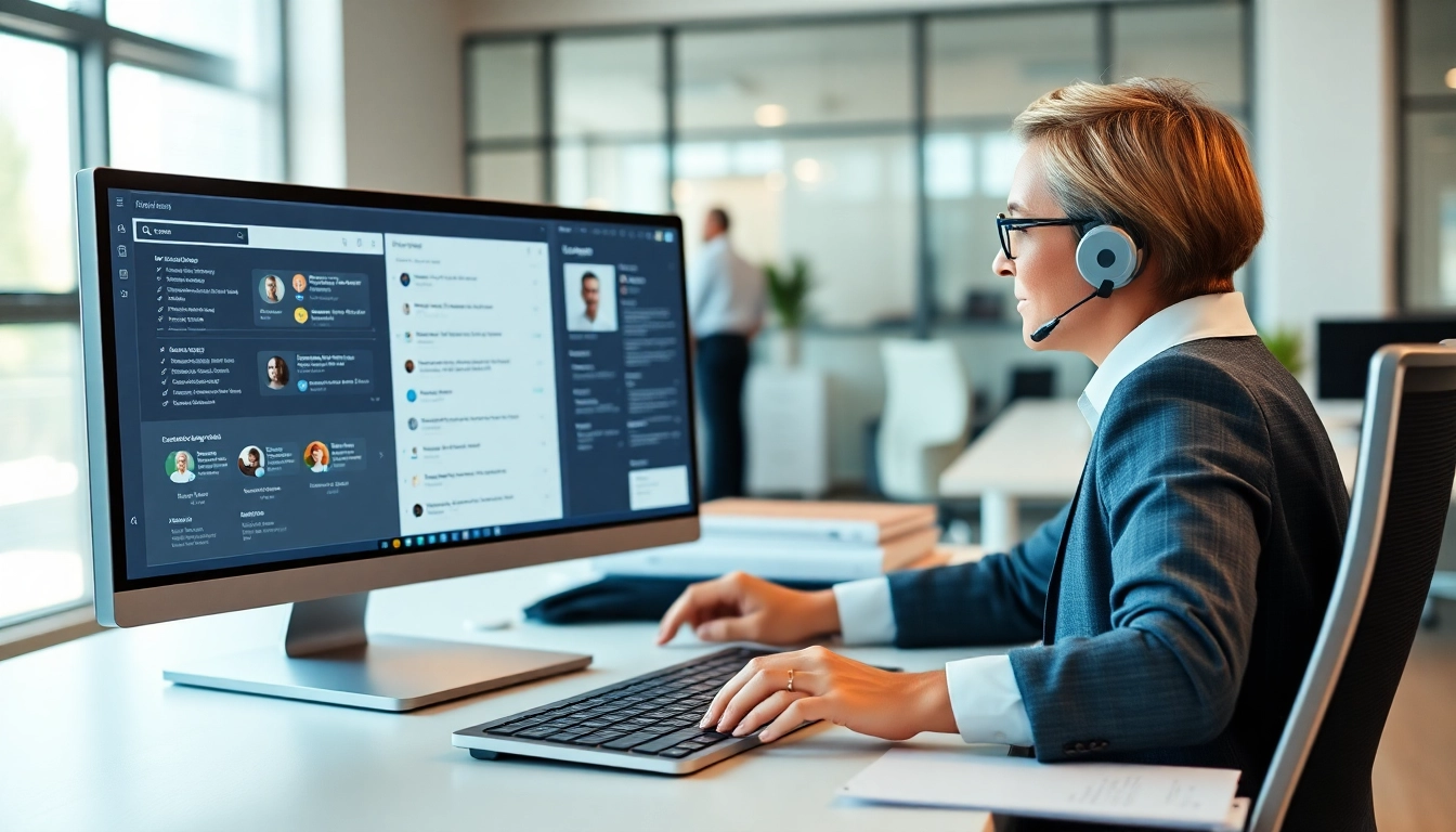 Demonstrating how to replace executive assistant with AI in a modern office setup, featuring productivity tools.