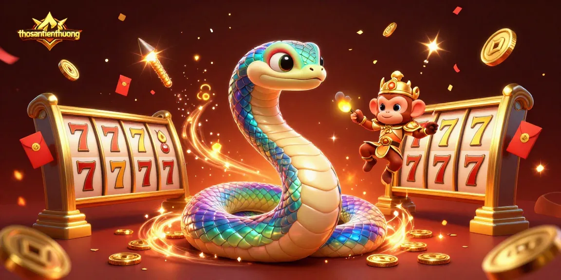 Engage with thosantienthuong by exploring vibrant slot game action in a captivating 3D illustration.