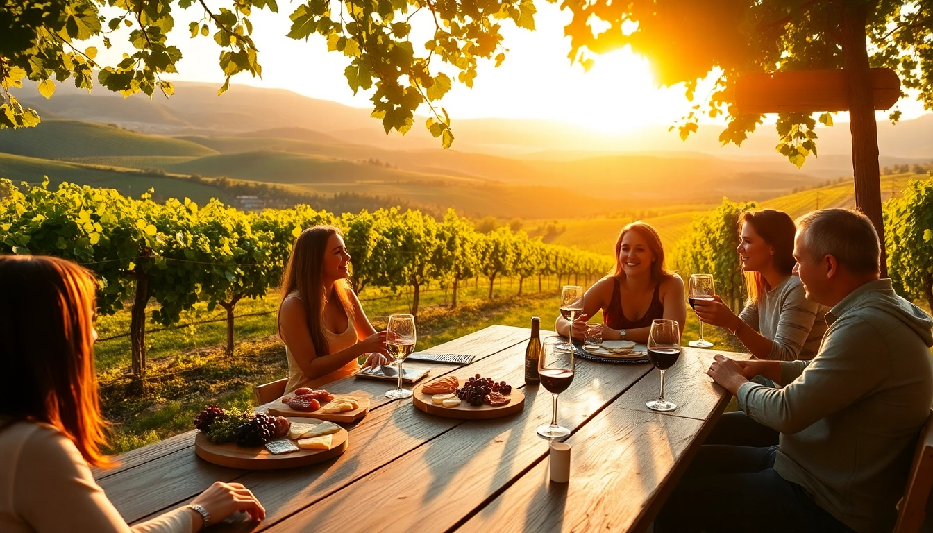 Enjoy a delightful wine tour from Sacramento amidst beautiful vineyards, friends laughing, and exquisite wines.