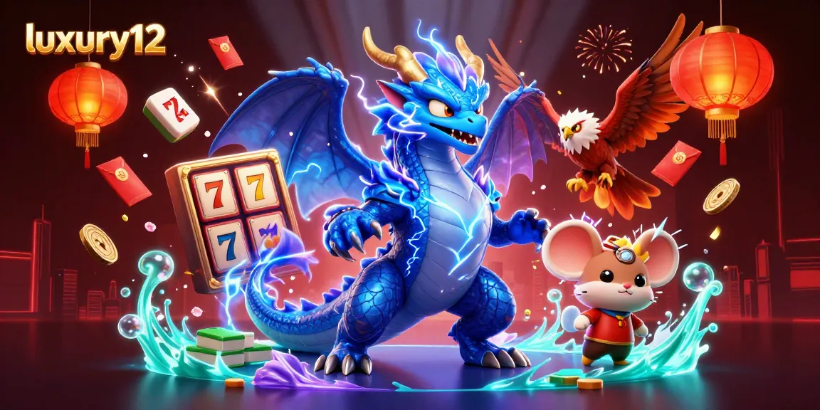 luxury12 merayakan pengalaman judi dengan simbol slot emas dan karakter yang memikat