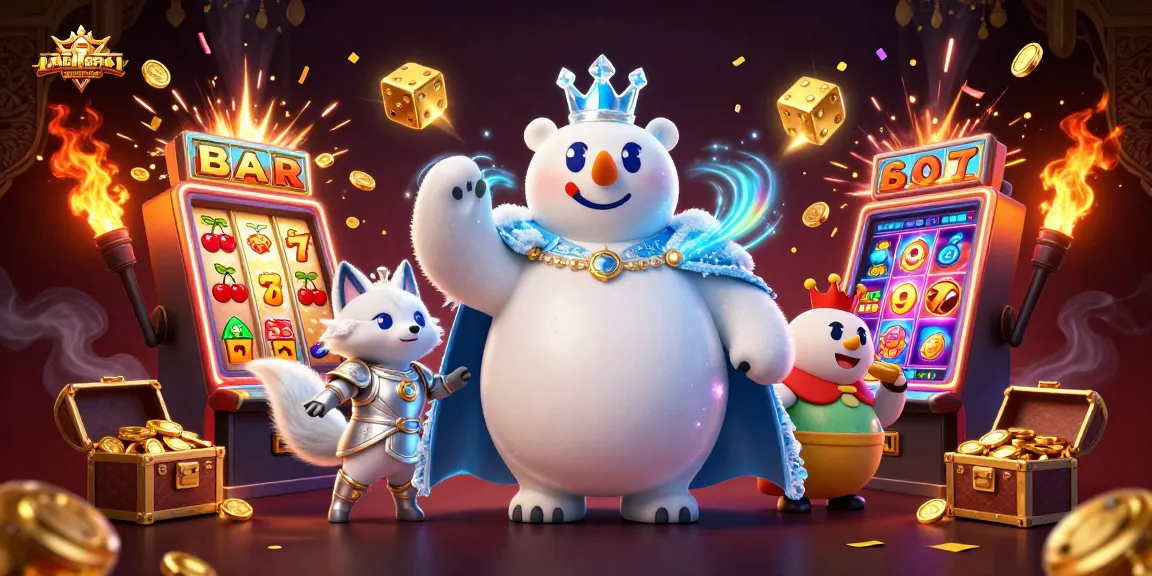 Spin the reels with quyetchientienthuong as the ice king and snow fox uncover jackpots!