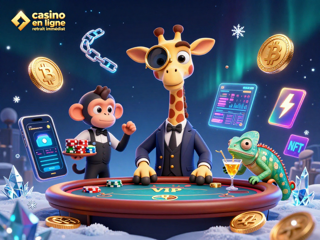 Profitez de gains immédiats avec le casino en ligne retrait immédiat grâce à des cryptomonnaies.