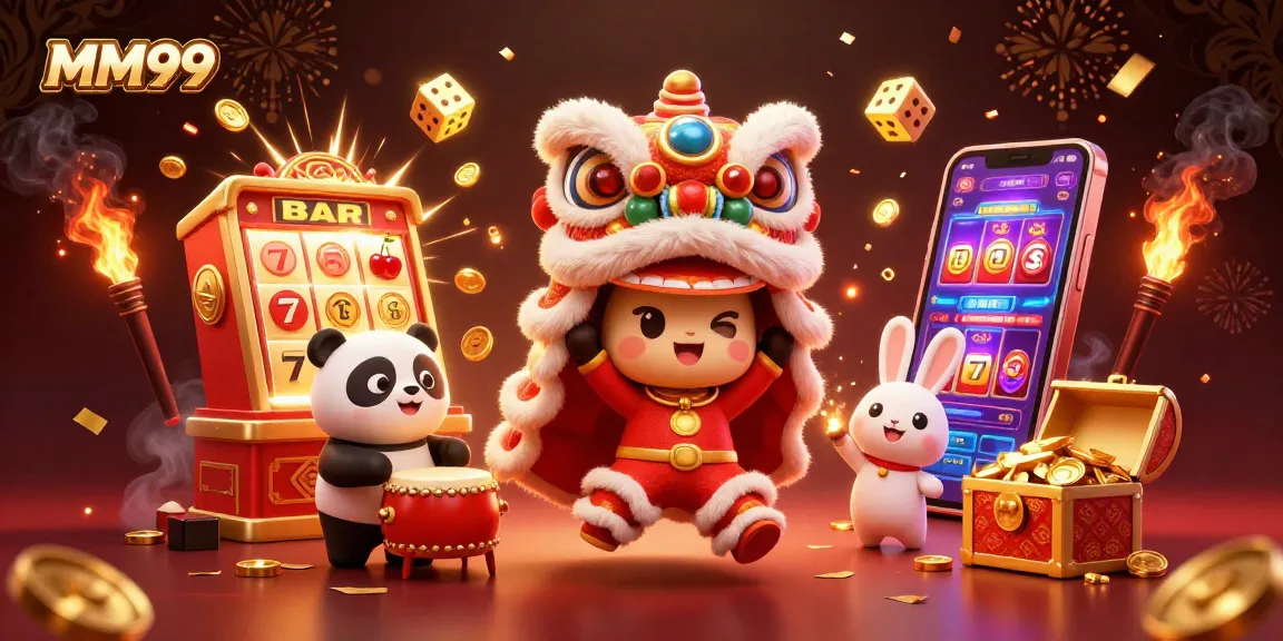 Play exciting games at MM99 with lively characters, jackpots, and vibrant casino elements.