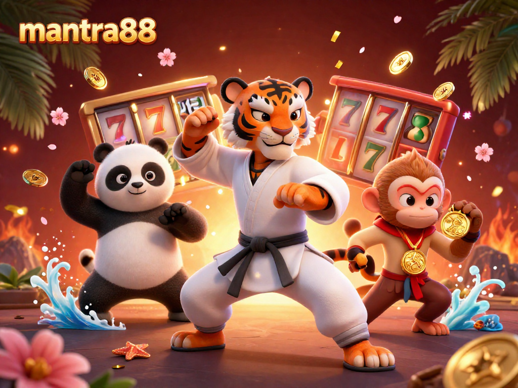 Play thrilling slots with mantra88 as a kung fu tiger master shares winning strategies.
