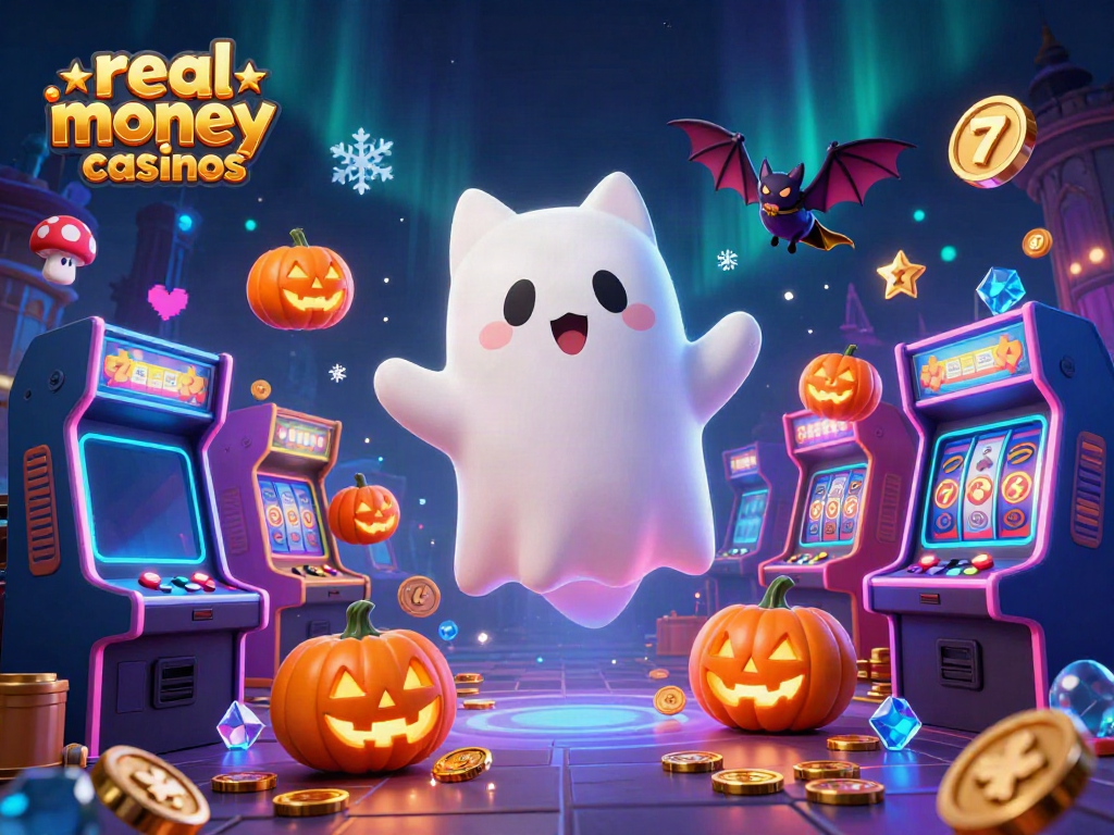 Play thrilling games at real money casinos with ghostly companions and arcade elements.