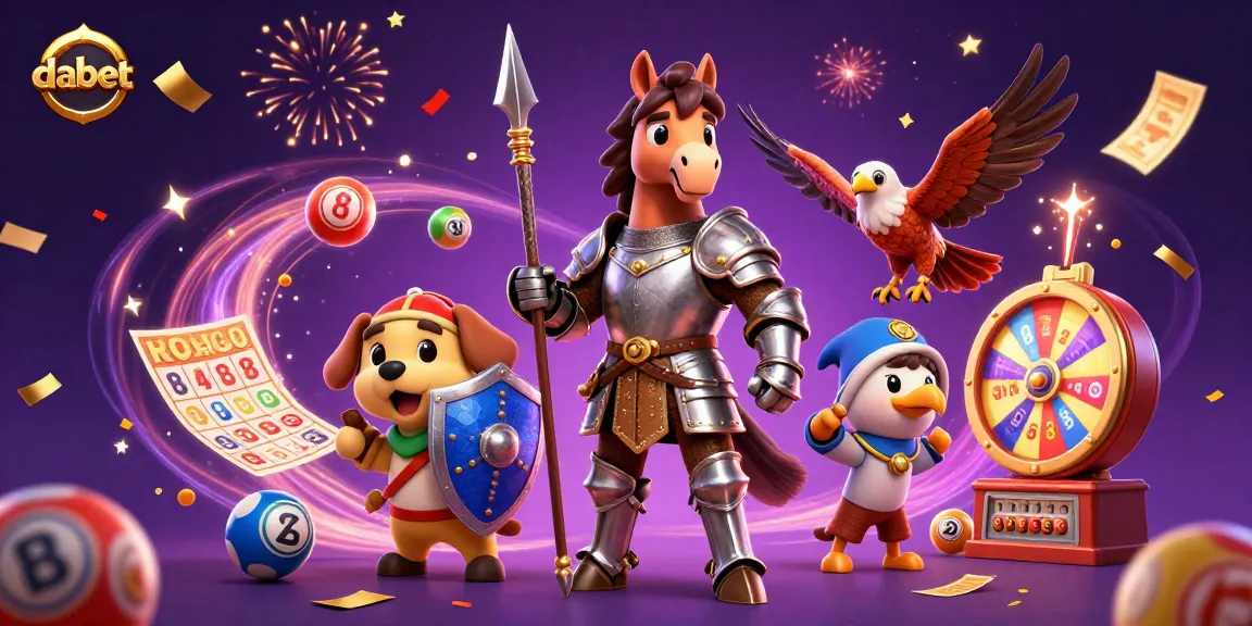 Engage with dabet's thrilling casino action featuring knights and vibrant game elements.