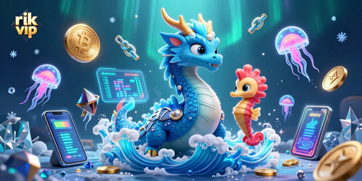 Experience the thrill of gaming with rik vip's engaging underwater world filled with vibrant characters and crypto elements.
